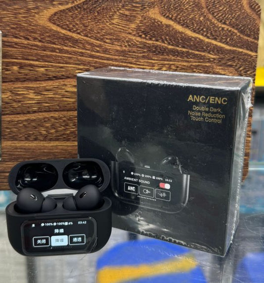 A9 Pro Touch Screen Wireless Earbuds