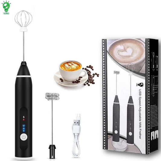 Electric Rechargeable Coffee Beater