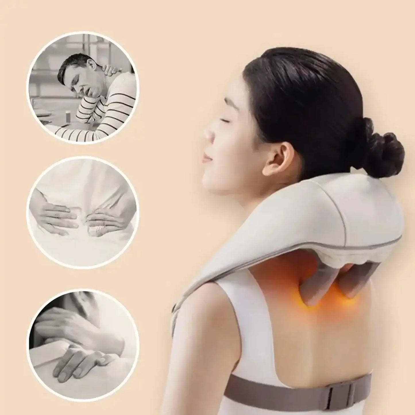 Wireless Neck And Shoulder Massager